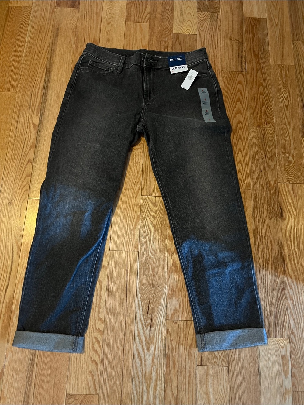 Old Navy Women’s Black Boyfriend Jeans